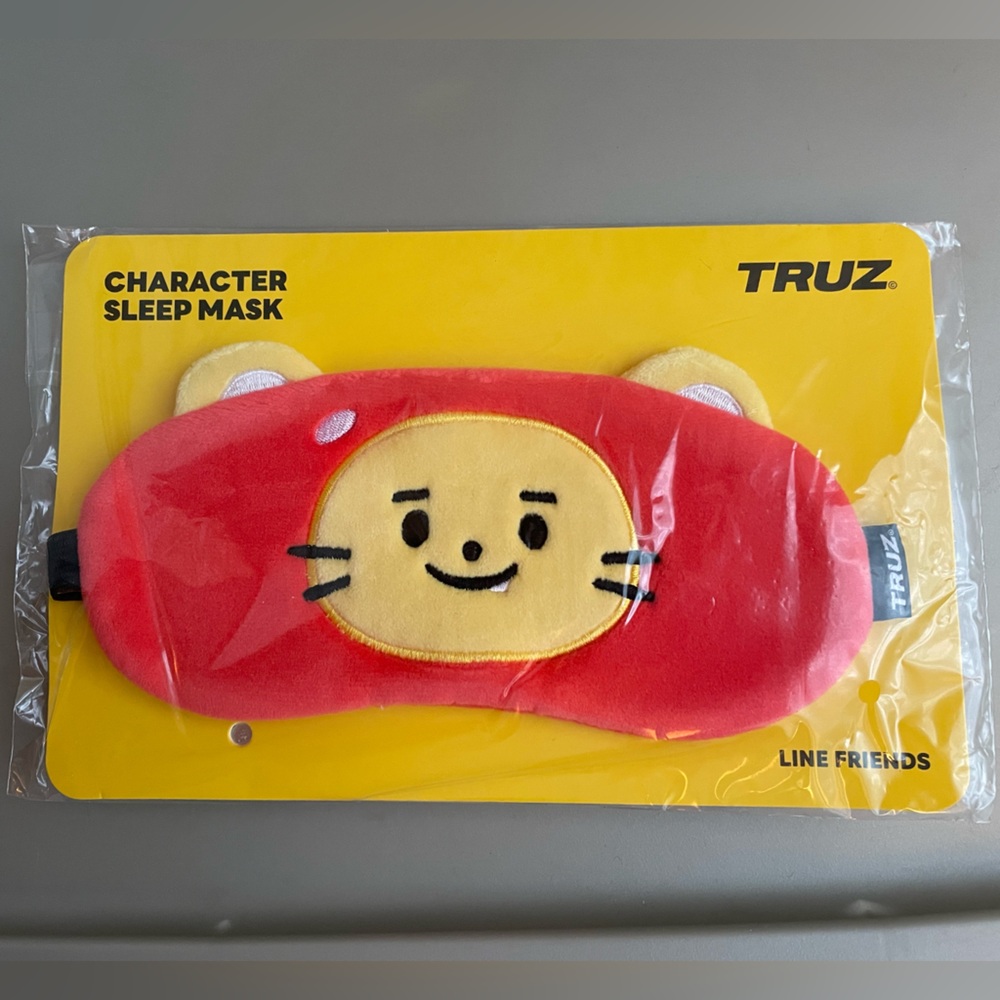 TRUZ Lawoo Line Friends Character Sleep Mask | New